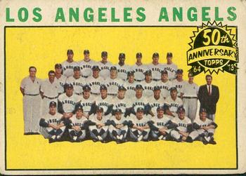 2013 Topps Heritage - 50th Anniversary Buybacks #213 Los Angeles Angels Front