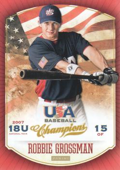 2013 Panini USA Baseball Champions #68 Robbie Grossman Front