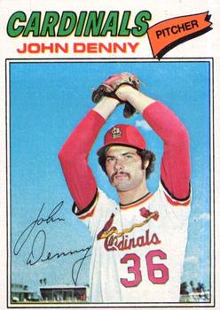1977 Topps #541 John Denny Front