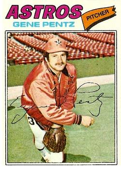 1977 Topps #308 Gene Pentz Front