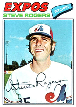 1977 Topps #316 Steve Rogers Front