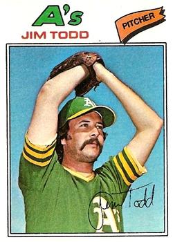 1977 Topps #31 Jim Todd Front