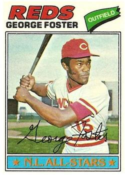 1977 Topps #347 George Foster Front
