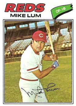 1977 Topps #601 Mike Lum Front