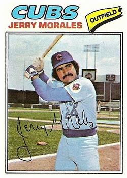 1977 Topps #639 Jerry Morales Front