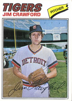 1977 Topps #69 Jim Crawford Front