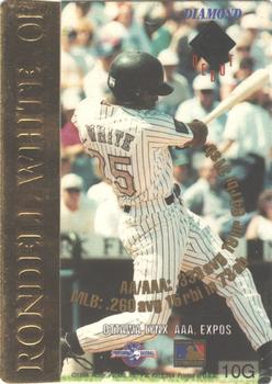 1994 Action Packed Minors -  24K Gold #10G Rondell White Back