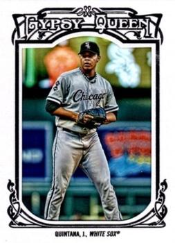 2013 Topps Gypsy Queen - Framed White #42 Jose Quintana Front