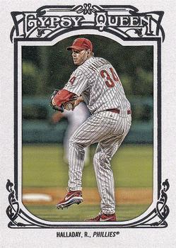 2013 Topps Gypsy Queen - Framed White #129 Roy Halladay Front