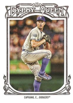 2013 Topps Gypsy Queen - Framed White #241 Chris Capuano Front
