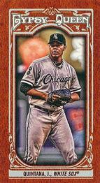 2013 Topps Gypsy Queen - Mini Leather #42 Jose Quintana Front
