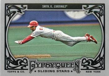 2013 Topps Gypsy Queen - Sliding Stars #SS-OS Ozzie Smith Front