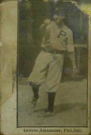 1915 W-UNC Strip Cards #NNO Grover Cleveland Alexander Front