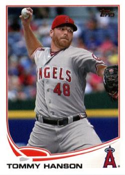 2013 Topps Los Angeles Angels #LAA-6 Tommy Hanson Front