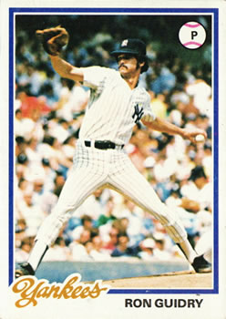 1978 Topps #135 Ron Guidry Front
