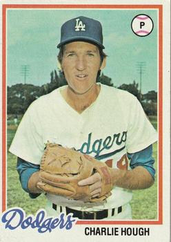 1978 Topps #22 Charlie Hough Front