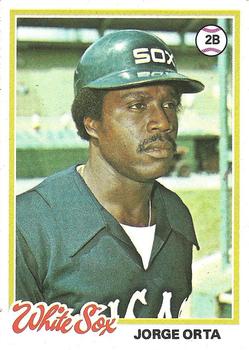 1978 Topps #42 Jorge Orta Front