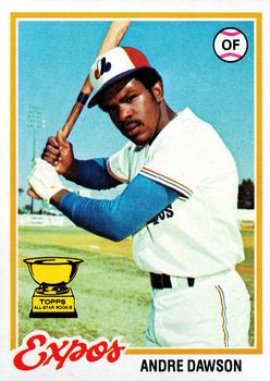 1978 Topps #72 Andre Dawson Front
