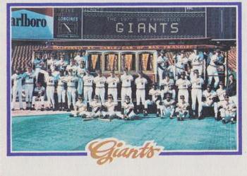 1978 Topps #82 San Francisco Giants Front