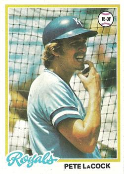 1978 Topps #157 Pete LaCock Front