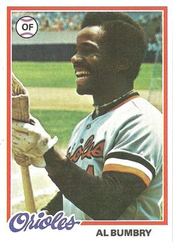 1978 Topps #188 Al Bumbry Front