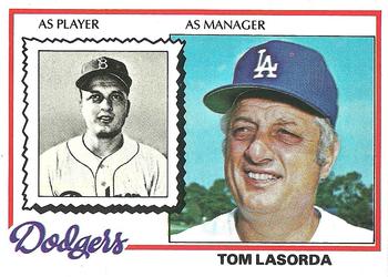 1978 Topps #189 Tom Lasorda Front