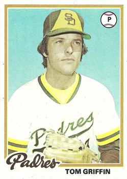 1978 Topps #318 Tom Griffin Front