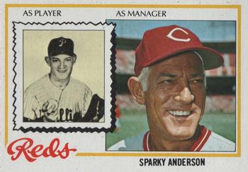 1978 Topps #401 Sparky Anderson Front