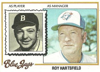 1978 Topps #444 Roy Hartsfield Front