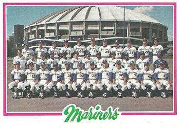 1978 Topps #499 Seattle Mariners Front