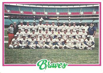 1978 Topps #551 Atlanta Braves Front