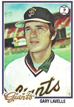 1978 Topps #671 Gary Lavelle Front