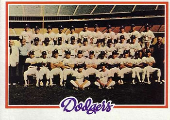 1978 Topps #259 Los Angeles Dodgers Front