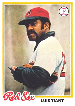 1978 Topps #345 Luis Tiant Front