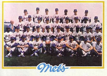1978 Topps #356 New York Mets Front