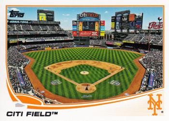 2013 Topps New York Mets #NYM17 Citi Field Front