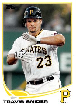 2013 Topps Pittsburgh Pirates #PIT3 Travis Snider Front