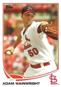 2013 Topps St. Louis Cardinals #STL2 Adam Wainwright Front