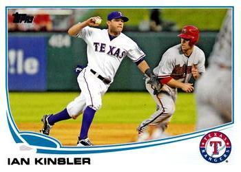 2013 Topps Texas Rangers #TEX4 Ian Kinsler Front