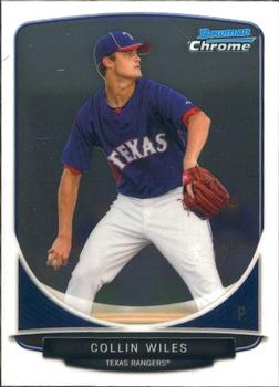 2013 Bowman - Chrome Prospects #BCP12 Collin Wiles Front