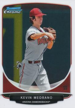 2013 Bowman - Chrome Prospects #BCP108 Kevin Medrano Front