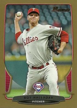 2013 Bowman - Gold #102 Roy Halladay Front