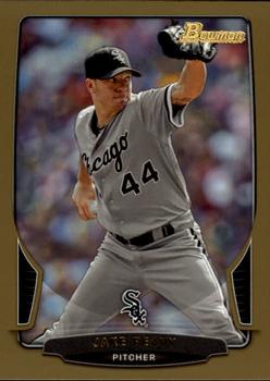 2013 Bowman - Gold #70 Jake Peavy Front
