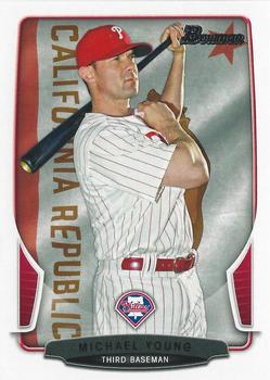 2013 Bowman - Hometown #31 Michael Young Front