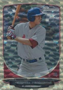 2013 Bowman - Prospects White Ice #BP52 Stephen Piscotty Front
