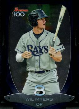 2013 Bowman - Top 100 Prospects #BTP-8 Wil Myers Front