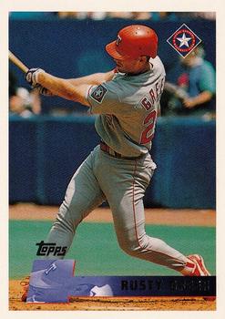 1996 Topps #87 Rusty Greer Front