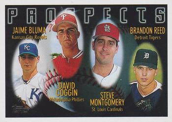 1996 Topps #431 Jaime Bluma / Dave Coggin / Steve Montgomery / Brandon Reed Front