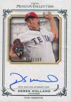 2013 Topps Museum Collection - Archival Autographs #AA-DH Derek Holland Front