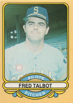 1983 Galasso 1969 Seattle Pilots #17 Fred Talbot Front